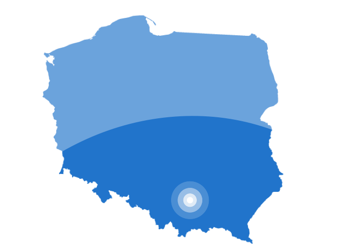mapa polski