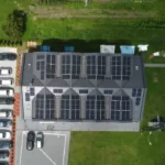 Fotowoltaika na dachu budynku realizacja 46 kWp